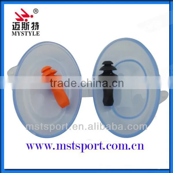 2016 High Quality Silicone Ear Plug Nose Clip Set for Swimming photo-3