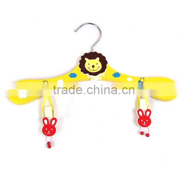 J208 Child Wholesale Wood Clothes Hanger Factory photo-2