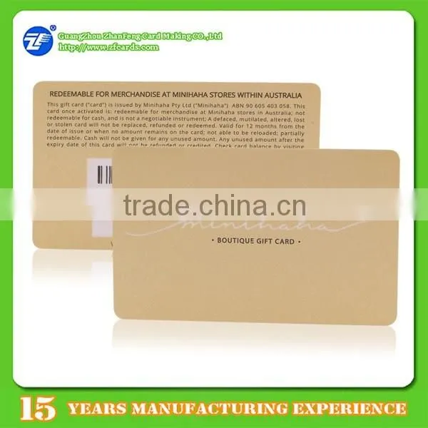 Low Cost Promotion Barcode Card for Shopping Mall photo-6