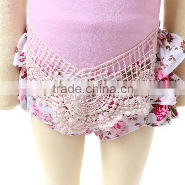 Summar 2016 Hot Wholesale Girls' Boutique Clothing Cotton Soft Printed Baby Romper photo-4