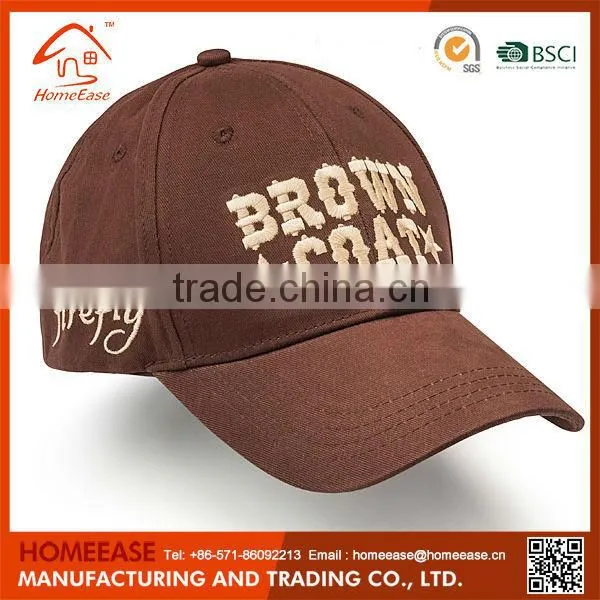 Hot selling cheap custom leather baseball cap