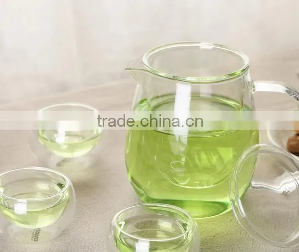 Bright Neat Borosilicate Pyrex Glass Tea Cup With Handle and Lid photo-2