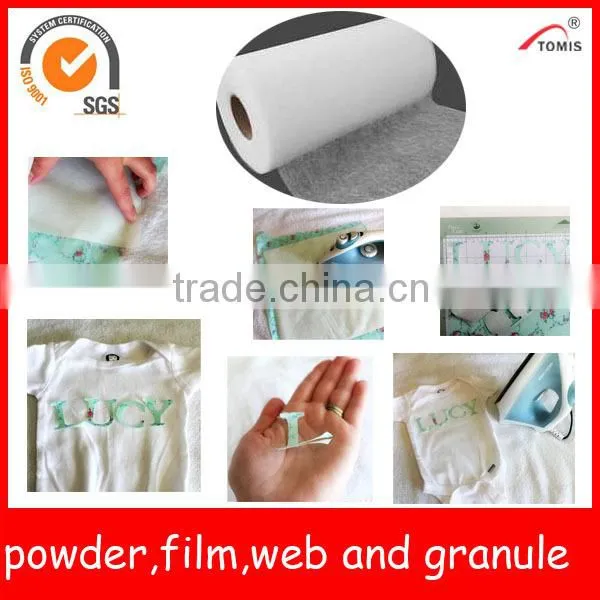Hotmelt Adhesive Web--PA/PES/EVA for Fusible Web Applications
