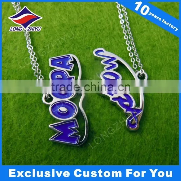 Zinc Alloy Wing Shape Antique Silver Finish Tag/pendant/dog Tag With Nice Chain photo-3