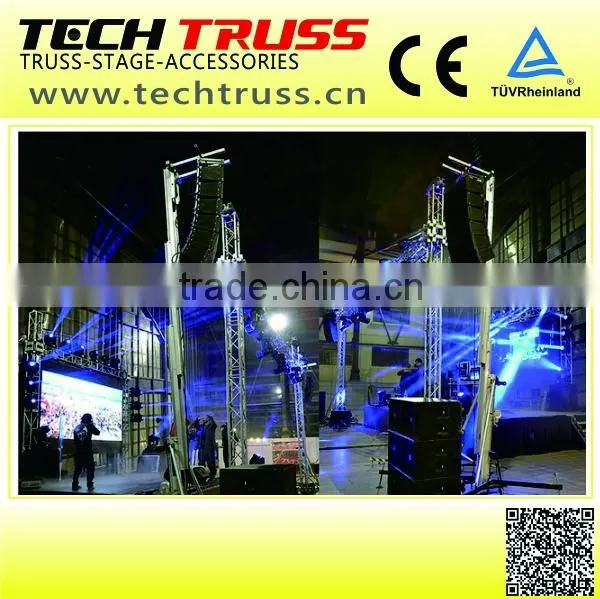 350kg Loading Capacity 5.4m Height Crank Speaker Truss Stands photo-3