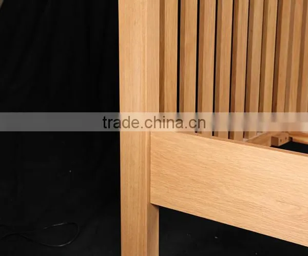 European Standard Wood Bed Solid Wood Home Furniture Bedroom Furniture photo-5