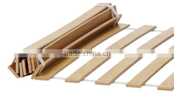 Folding Bed Base, Slatted Bed, Poplar Slat