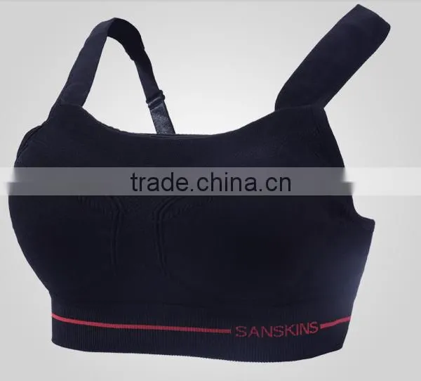Sex Girl Breathable Sport Seamless Bra Women Sports Bra photo-4