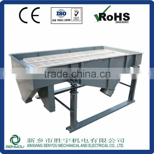 Xinxiang Senyou Vibrating Food Powders Stainless Steel Linear Sifter Machine photo-6