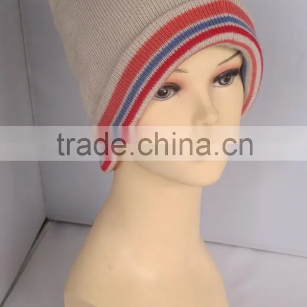 High Quality Elegant Design 100% Acrylic Beanie With Custom Label photo-4
