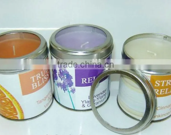 Scented Travel Tin Candle 7x8cm XM-T004