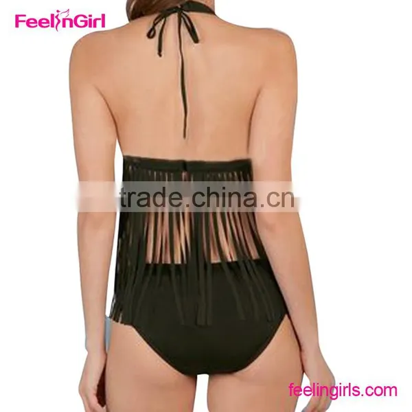 2016 Feelingirls Tassels Fringe Women Swimsuits and Bikinis Supplier's Choice photo-2