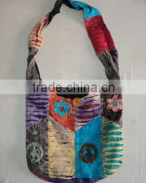 Hippie Shoulder Bags 2013 Patchwork Ethnic Nepali photo-2