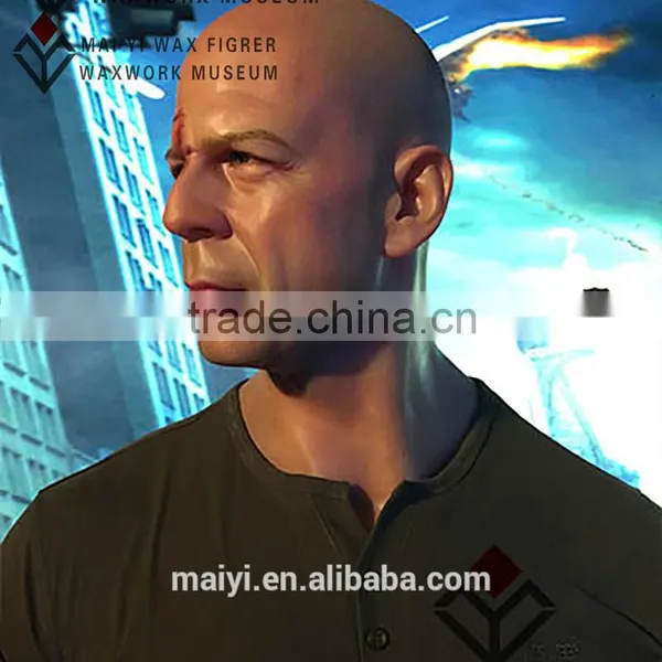Lifelike Silicone Wax Figure for Sale