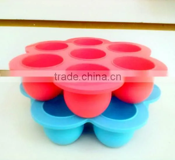 HOT Sale LFGB & FDA Approved Silicone Baby Food Storage Containers photo-5