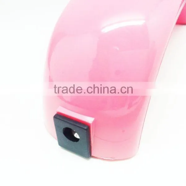 Amazon New Portable (395mm~405mm)6W Rainbow LED Lamp 6atts LED Nail Light Mini Nail LED Dryer photo-5