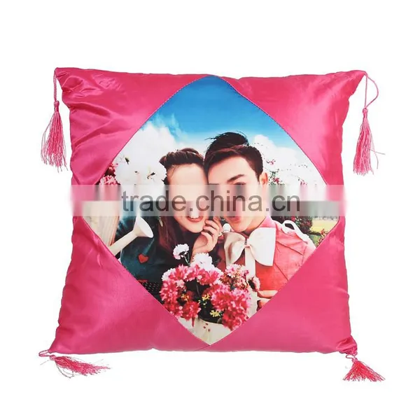 Promotional Gifts Sublimation Cover Pillow in Red Color Quality Choice photo-3