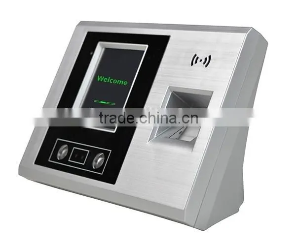 Face & Fingerprint Recognition Time Attendance Recorder With Software