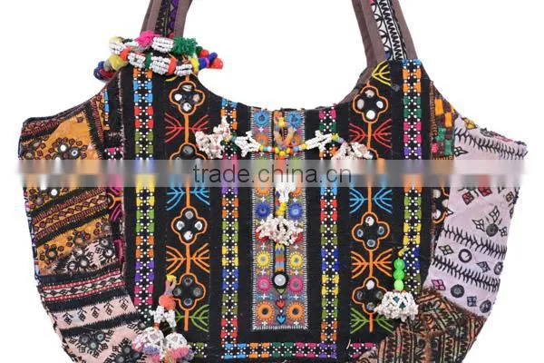 Handamade Embroidered Ladies Hand Bags Purse