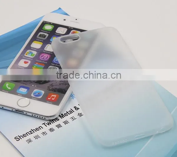 Custom Clear PP 0.35mm Ultra Thin Mobile Cover for IPhone, Case for IPhone 6 Plus photo-3