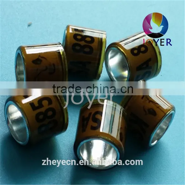 Pigeon Ring Bands 2015 With Phone Year Serial Number Any Country Racing Pigeons photo-4