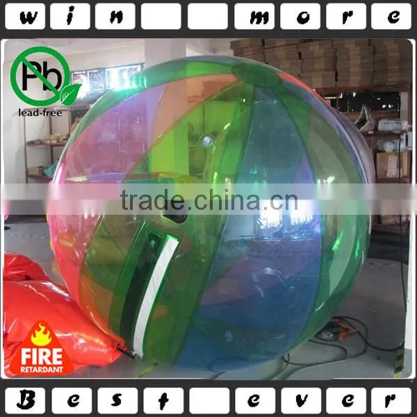 2m PVC/TPU Water Ball for Sale,colorful Inflatable Ball for Pool Use photo-2