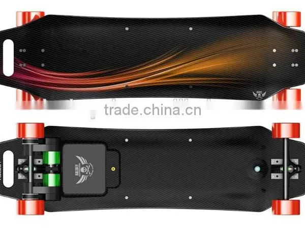 High End Carbon Fiber Electric Skateboard With In-wheel Motor 3000W photo-6