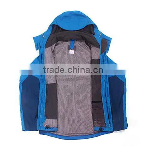 Custom 3 In1 Waterproof Hooded Winter Coat photo-4