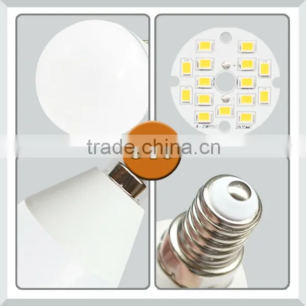 4W G45 E14 Plastic&Aluminium LED Bulb photo-3