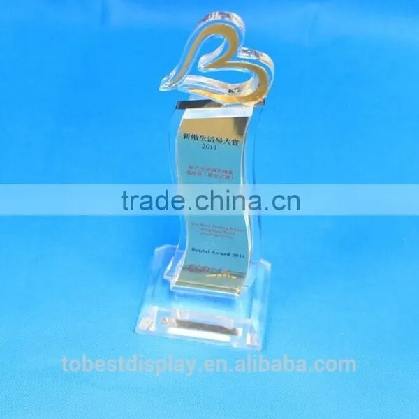 Shenzhen Tobestdisplay Factory Custom Shaped Acrylic Awards photo-2