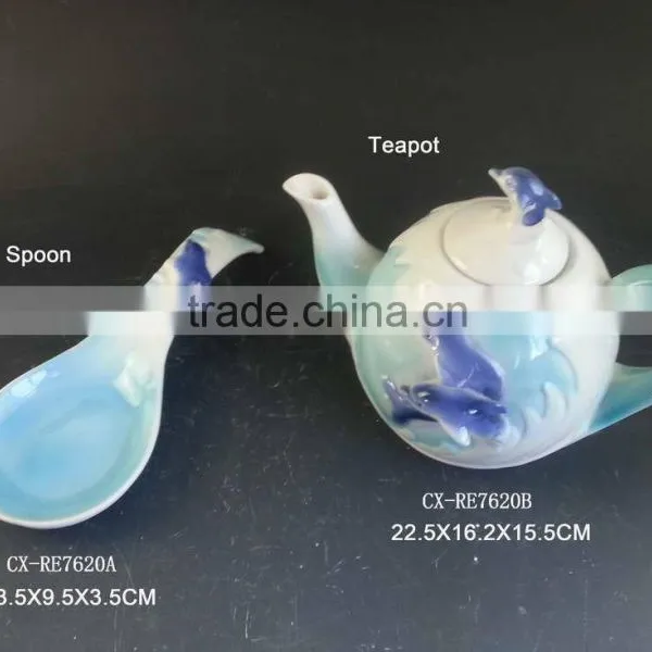 High Grade Franz Porcelain Coffee Set For Gift photo-5