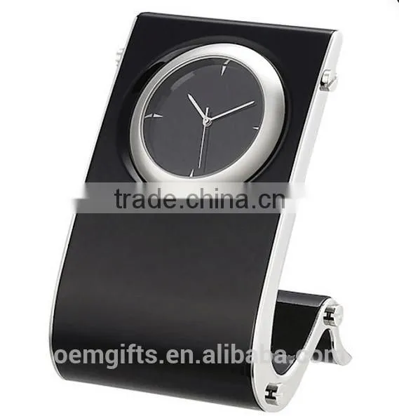 Promotion Zinc Alloy And Aluminium Alloy Designer Desk Clock photo-2