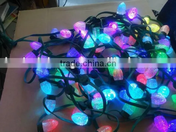 Christmas Multicolor C7/C9 Strawberry, Led Holiday Light