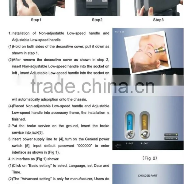 Effective RF Shaper Skin Tightening Machine for Home Use Fractional RF photo-3