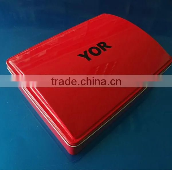 Rectangular Metal Christmas Tin Box photo-3