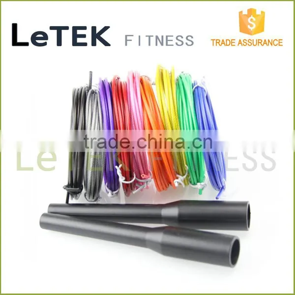 Adjustable Crossfit Speed Jump Rope With Steel Bearing photo-3