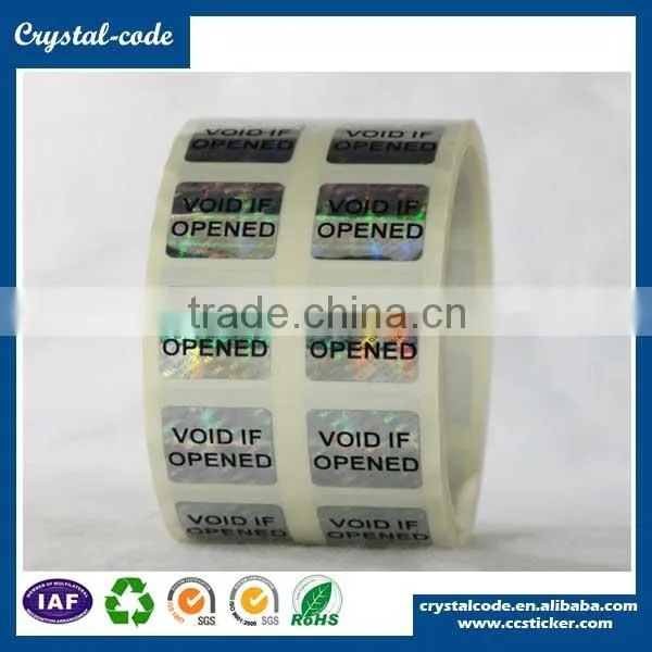 Custom Logo 3d Honeycomb Pattern Hologram Sticker photo-2