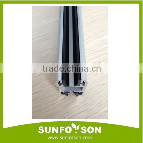 Extruded Aluminum Frameless Solar Panel Clamp photo-2