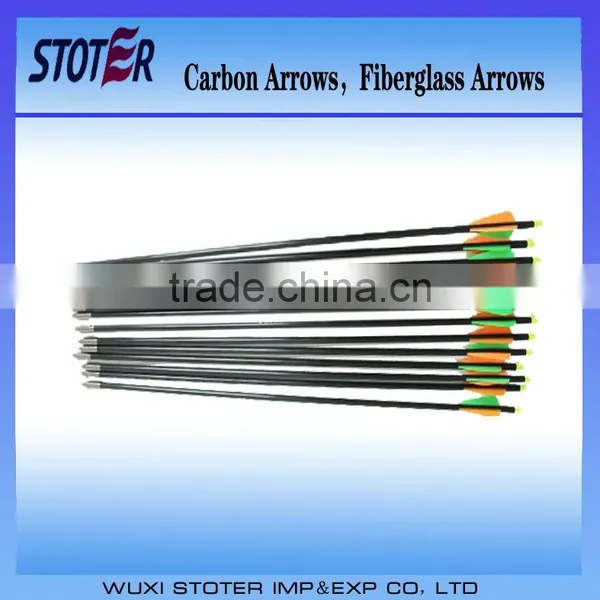 fiberglass arrows/carbon arrows