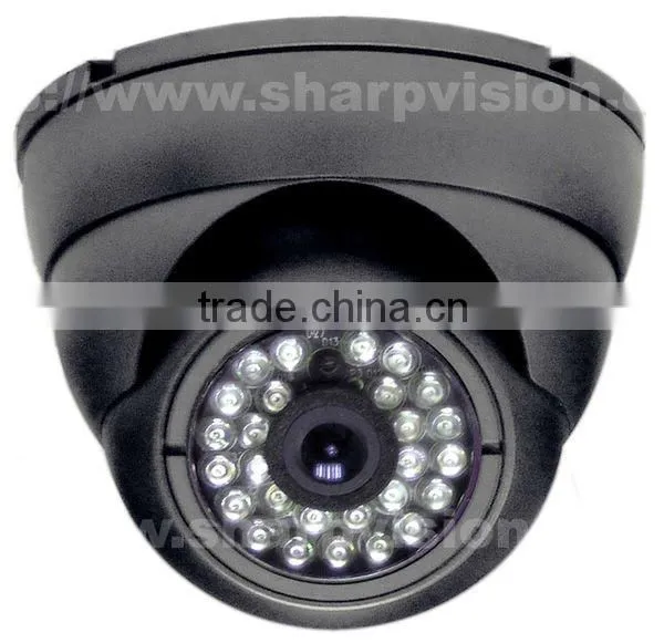 Weatherproof dome camera security camera inside car