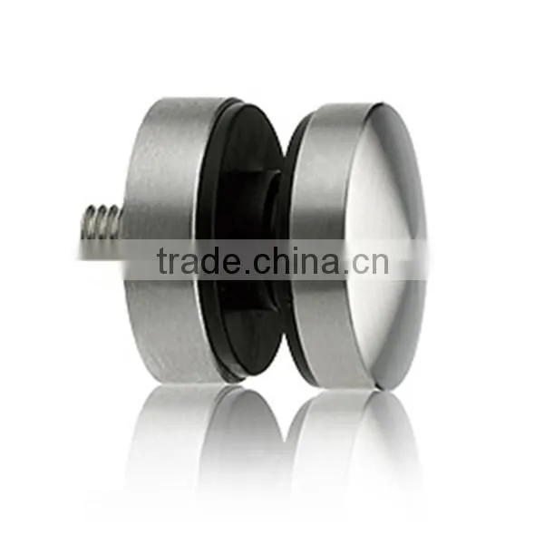 Stainless Steel Round Curved Back Glass Holder 30mm SS Glass Holder photo-4