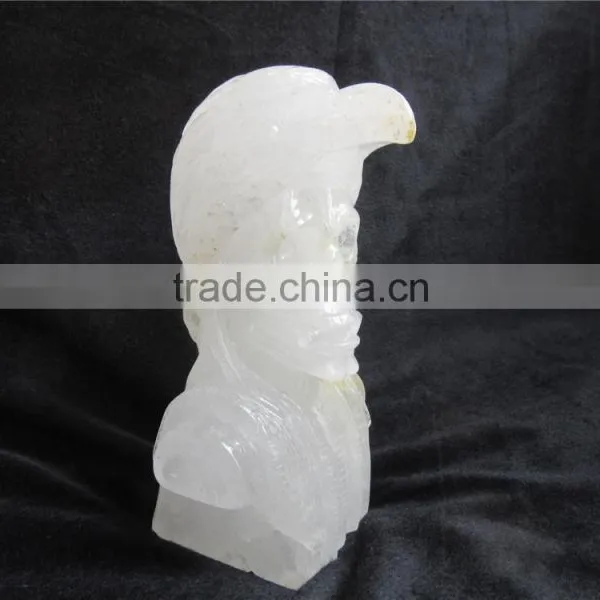 2015 New Arrival Delicate White Crystal Skulls photo-3