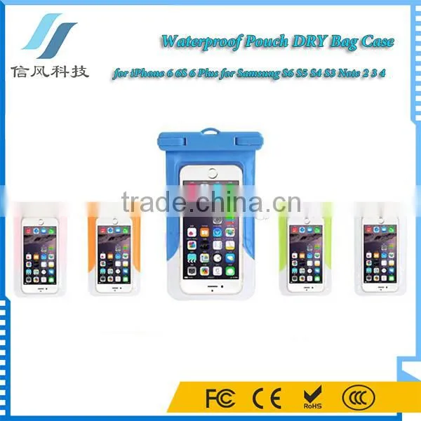 Universal ABS PVC Waterproof Pouch DRY Bag Case for IPhone 6 6S 6 Plus for Samsung S6 S5 S4 S3 Note 2 3 4 for Swimming photo-6