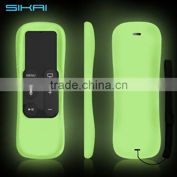 Factory PROMOTION no MOQ Transparent Dustproof Silicone TV Controller Protective Cover for 4th Apple Siri Remote Case Skin photo-3