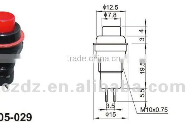 Push Button Reset Switch,push Button Switch Flush Switch,automotive Push Button Switches photo-2