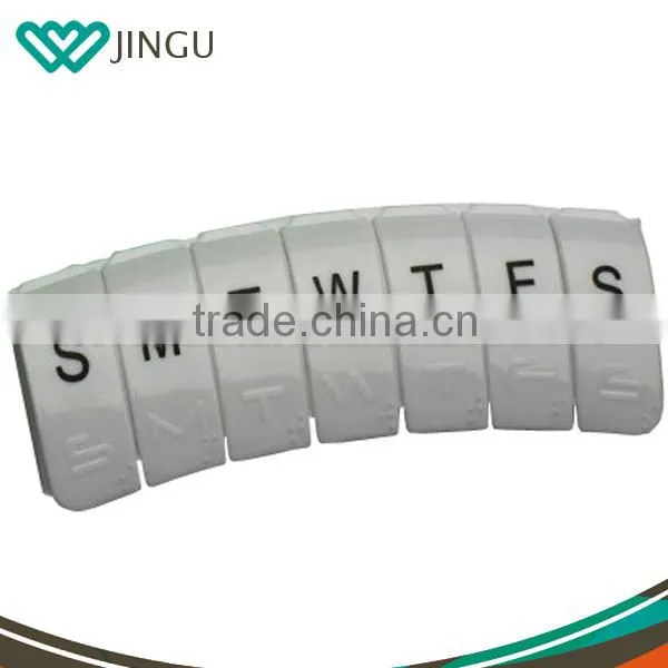 Nice Looking Plastic Camber Medicine Pill Box With Logo Printing photo-2