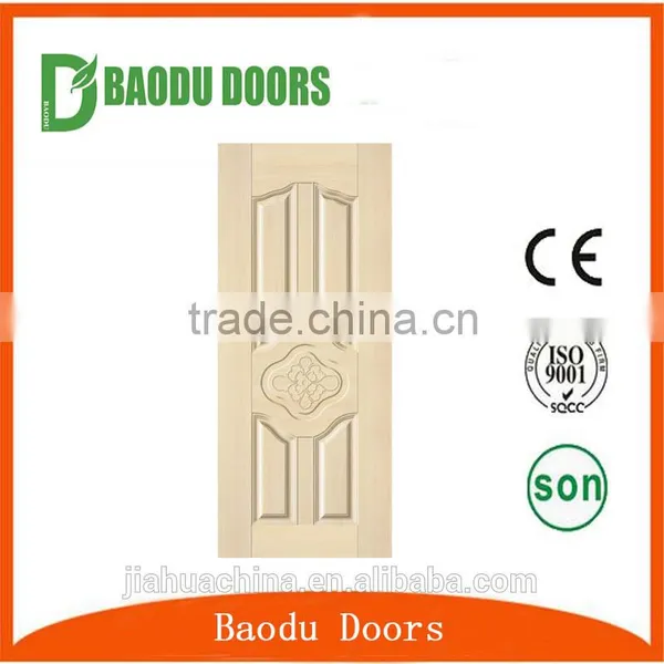 Modern New Designs Mahogany Melamine Door Skin Mdf Door Skin photo-5