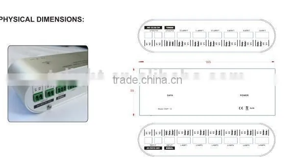 Professional DMX/RDM Signal Amplifier and Power Splitter photo-4