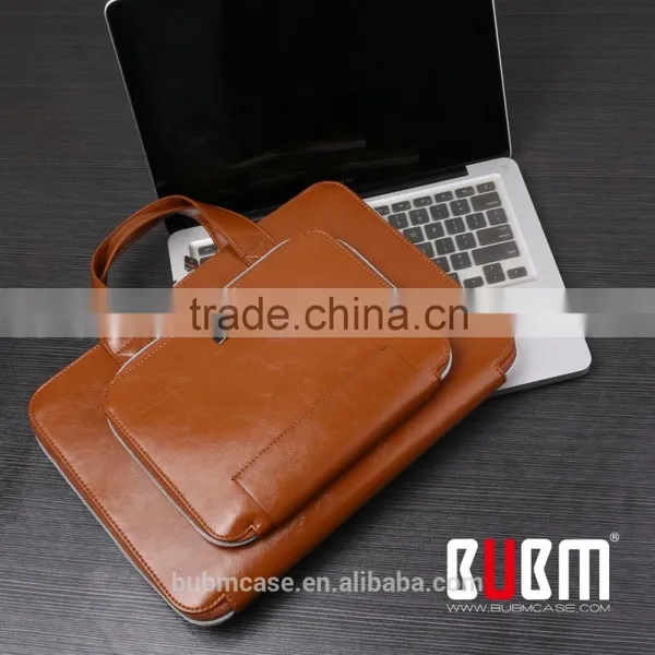 BUBM 2016 Warterproof Laptop Case Coffee Color Sleeve Bag For 11 12 13 15 Inch photo-2