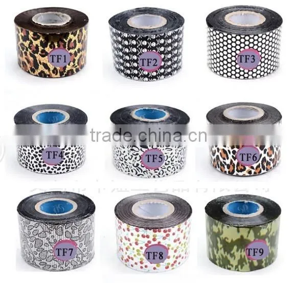 Nail Art Transfer Decal Foil Sticker for Nail Art Tips Decoration 120m*4cm